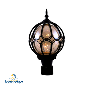 چراغ سرلوله ای حیاطی مدل ونوس